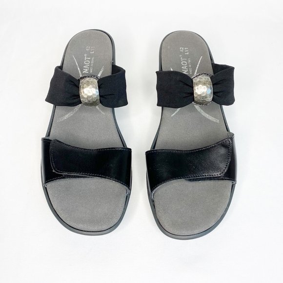 Naot Pinotage Comfort Slip On Heel Slide Sandal Size US 11 EUR 42 - Picture 3 of 10